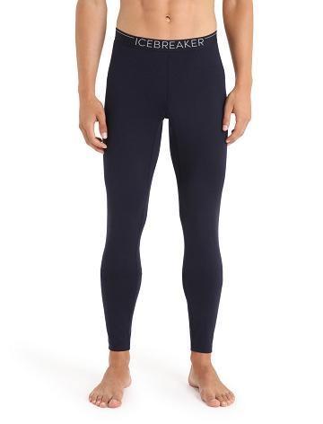 Icebreaker Merino 200 Sonebula Thermal Leggings Miesten Base Layers Laivastonsininen Valkoinen | FI 1365EBCX